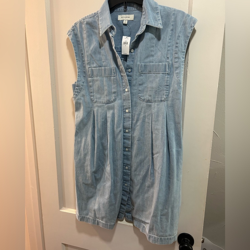Banana Republic Light Blue Denim Shirt